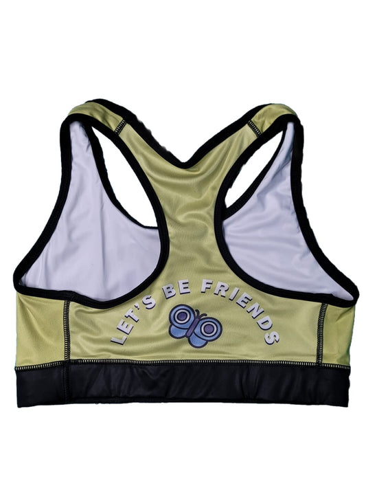 Tropical Skull Sports Bra
